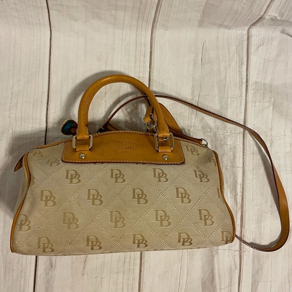 Dooney and Bourke mini domed tassel satchel - Picture 2 of 12